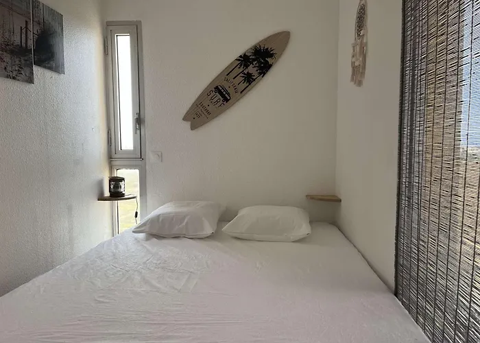 2 Pieces 6 Couchages Port Naturisme Pl080-tb21 Apartamento Leucate